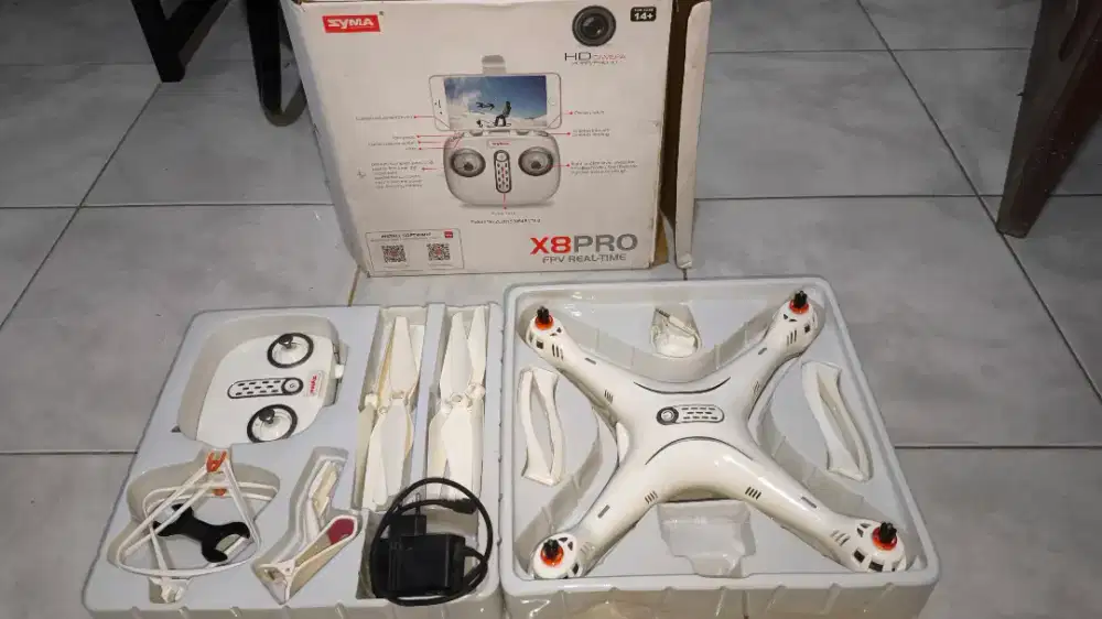 Drone Syma X8 PRO Lengkap dengan Dus & Aksesoris