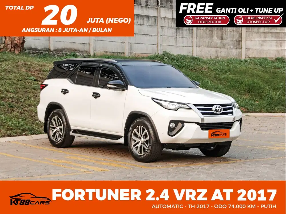 TOYOTA FORTUNER VRZ 2.4 AT 2017