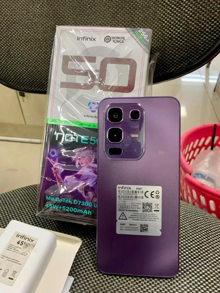 Infinix note 50X 5G 8/256gb nominus