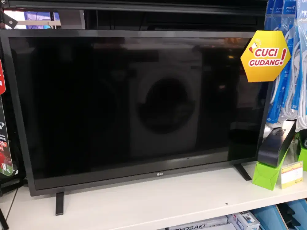 cuci gudang tv LG 32 inch