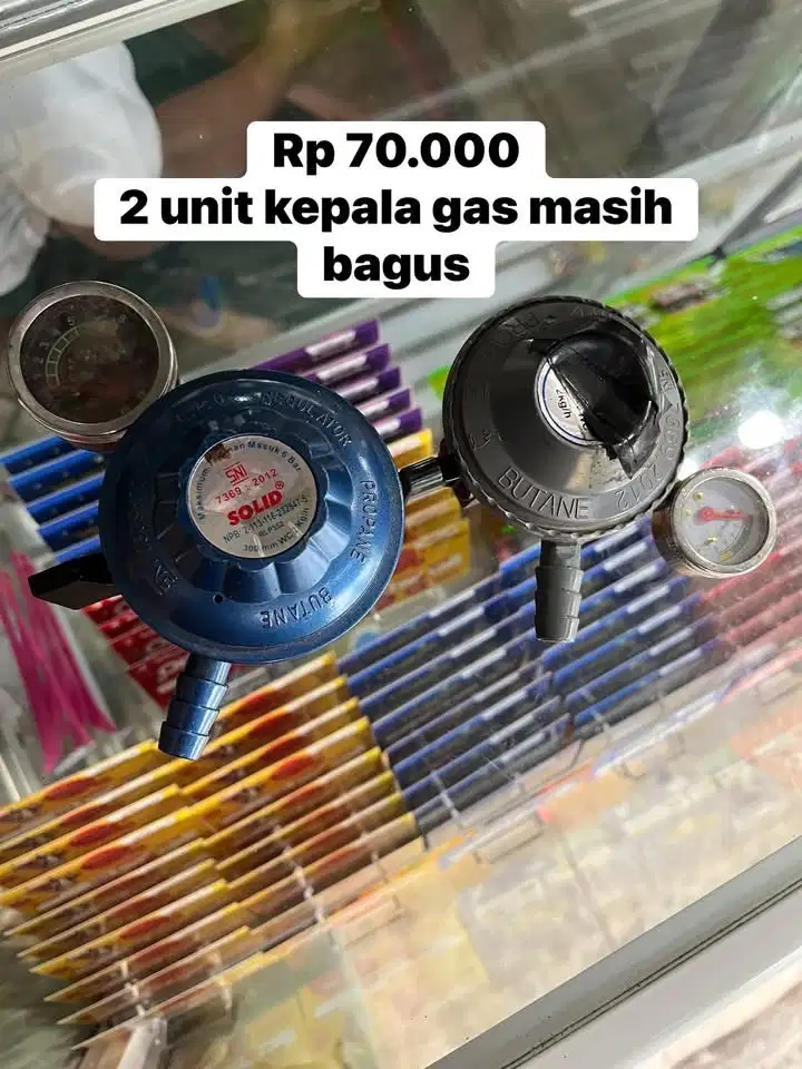 Kepala Gas, Steling Rak, Steling Makanan/Minuman, Sugar Baby