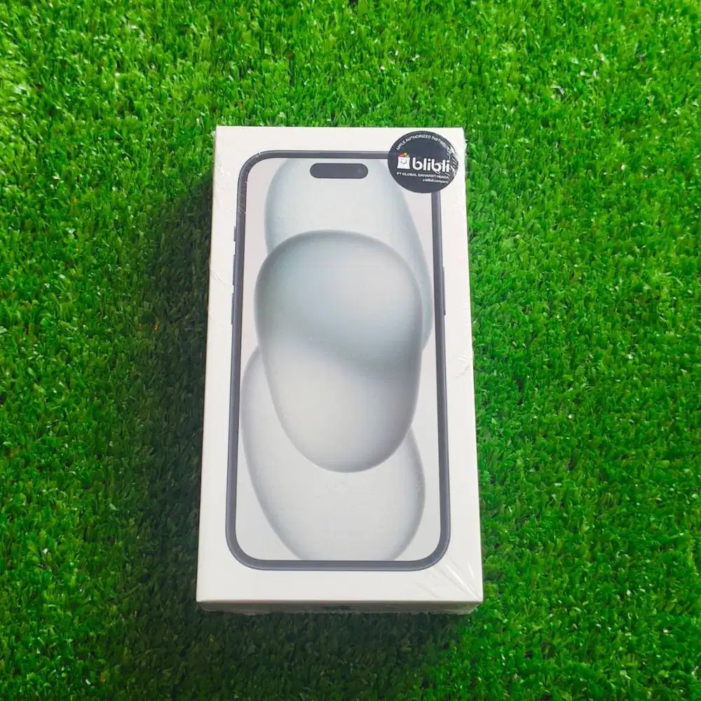 iPhone 15 128GB Black Baru Segel Garansi Resmi