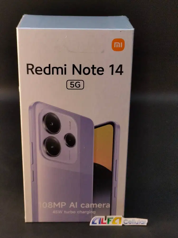 NEW XIAOMI REDMI NOTE 14 5G GRS RESMI 15 BLN + BONUS