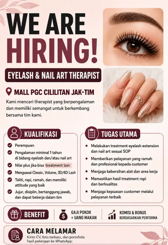 DI CARI TRAFIS EYELASH DAN NAIL ART