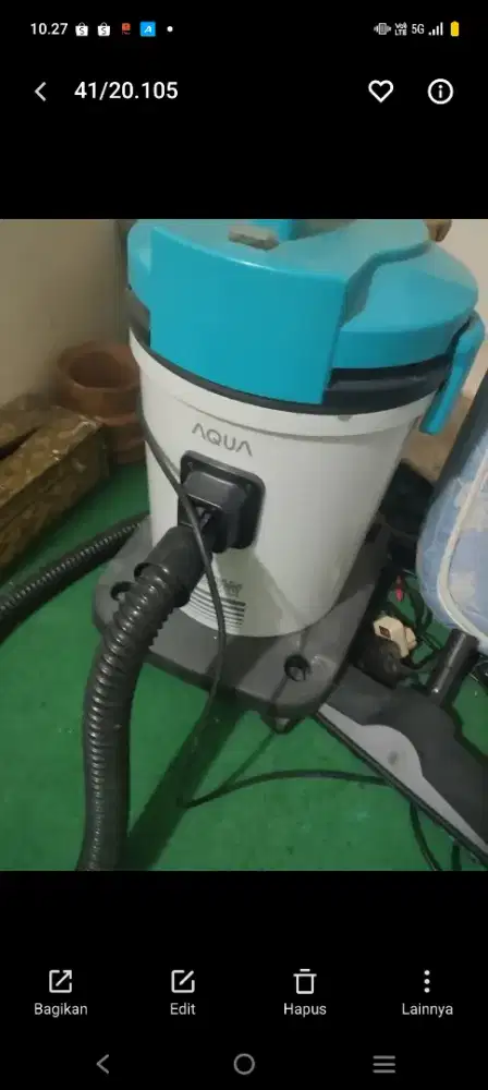 Penyedot debu vacum cleaner nego aqua BAC-WDB48 480WATT