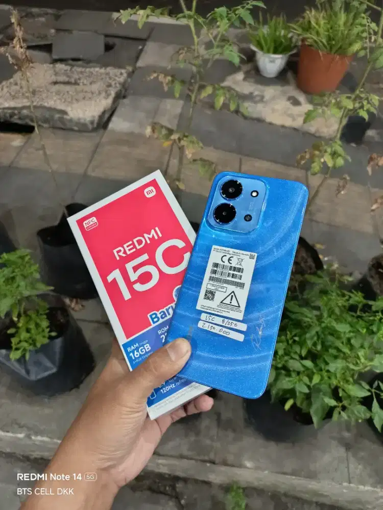 Redmi 15c 8/256 seken