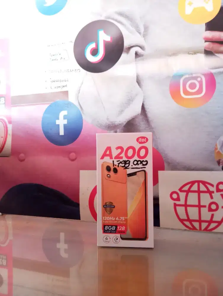 PROMO HP BARU ITEL A200 CUCI GUDANG