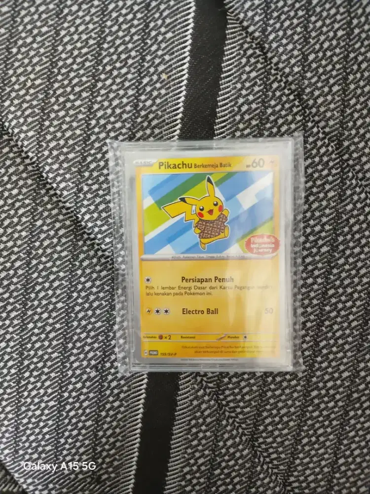 Pikachu batik original segel