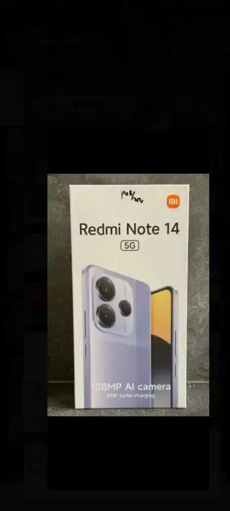 Xiaomi redmi note 14 pro plus 5G 8/256 layar lengkung dannote14 5G