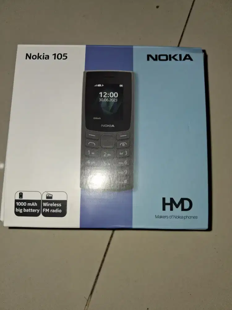 Nokia 105 hmd baru mulus
