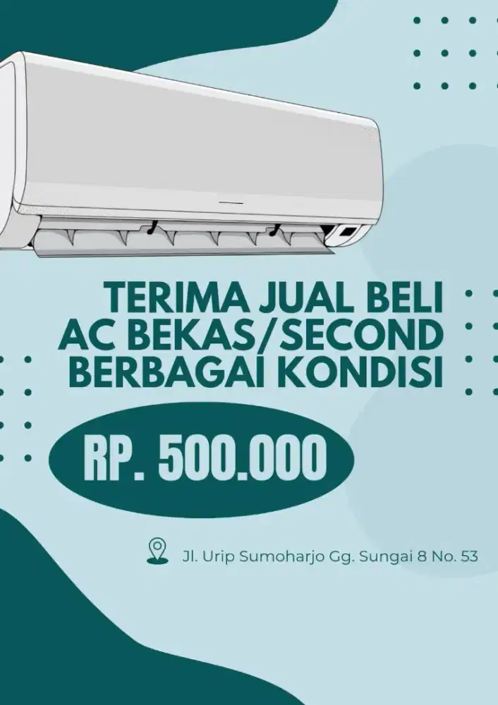 Terima Jual Beli AC tuker tambah AC bekas dan rusak