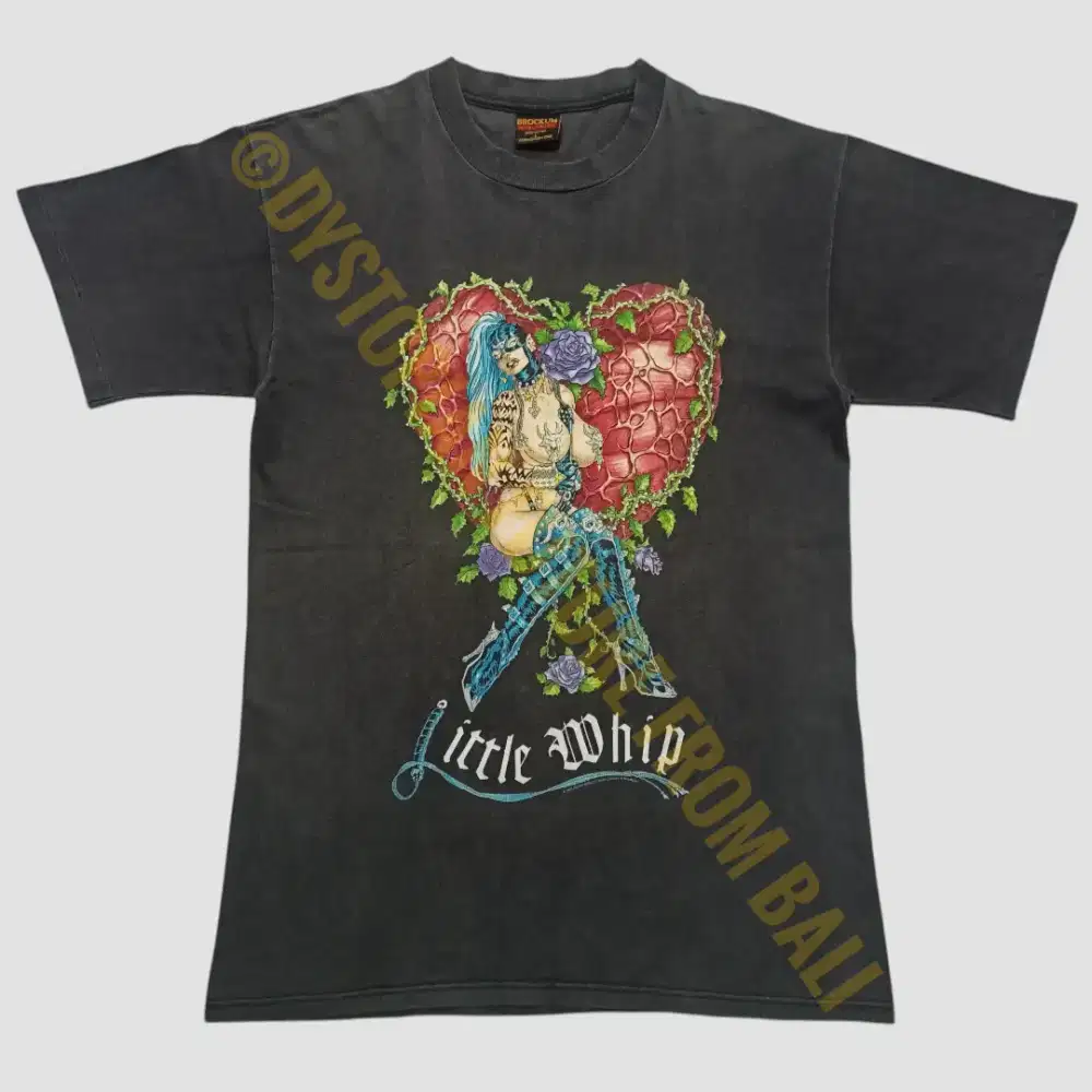 Vintage 1994 T-shirt Band Danzig - Little Whip Danzig 4P American Tour