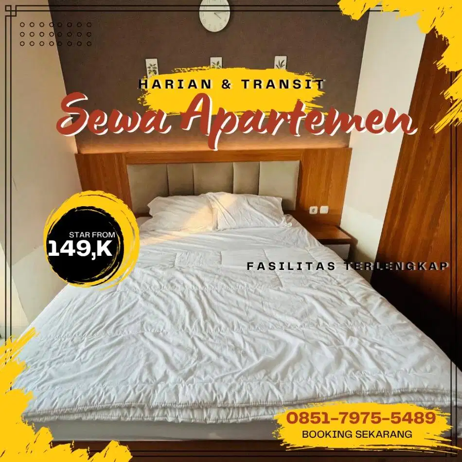Sewa apartemen Bassura City Jakarta Timur Harian/Transit Termurah