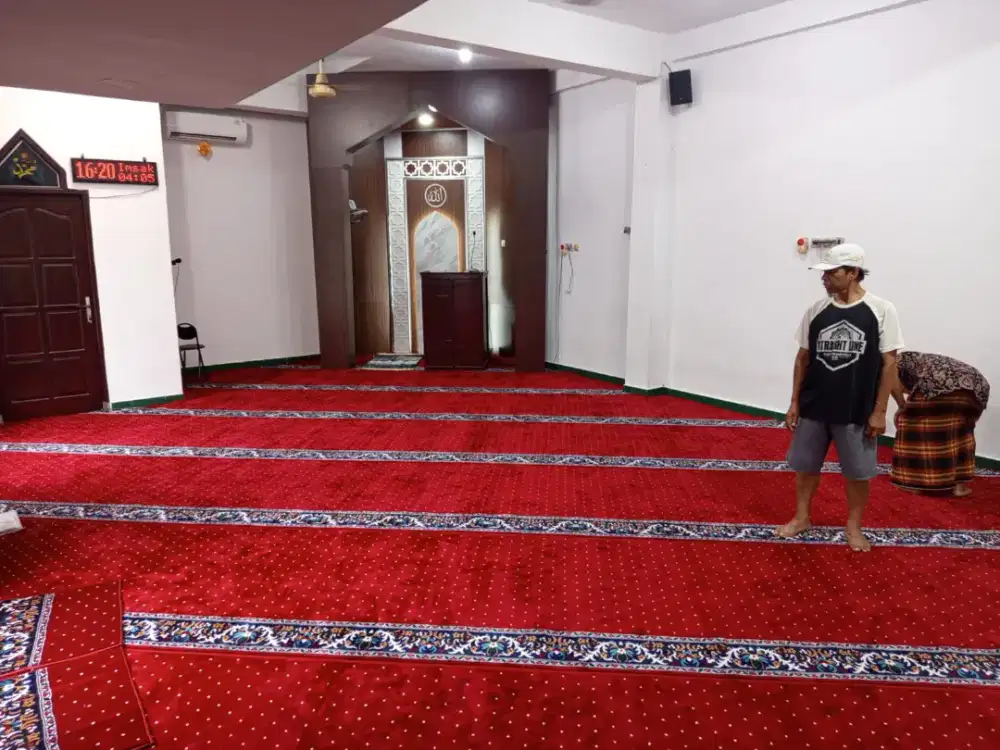Tempat jual karpet untuk masjid dan musholla Madiun dan Magetan