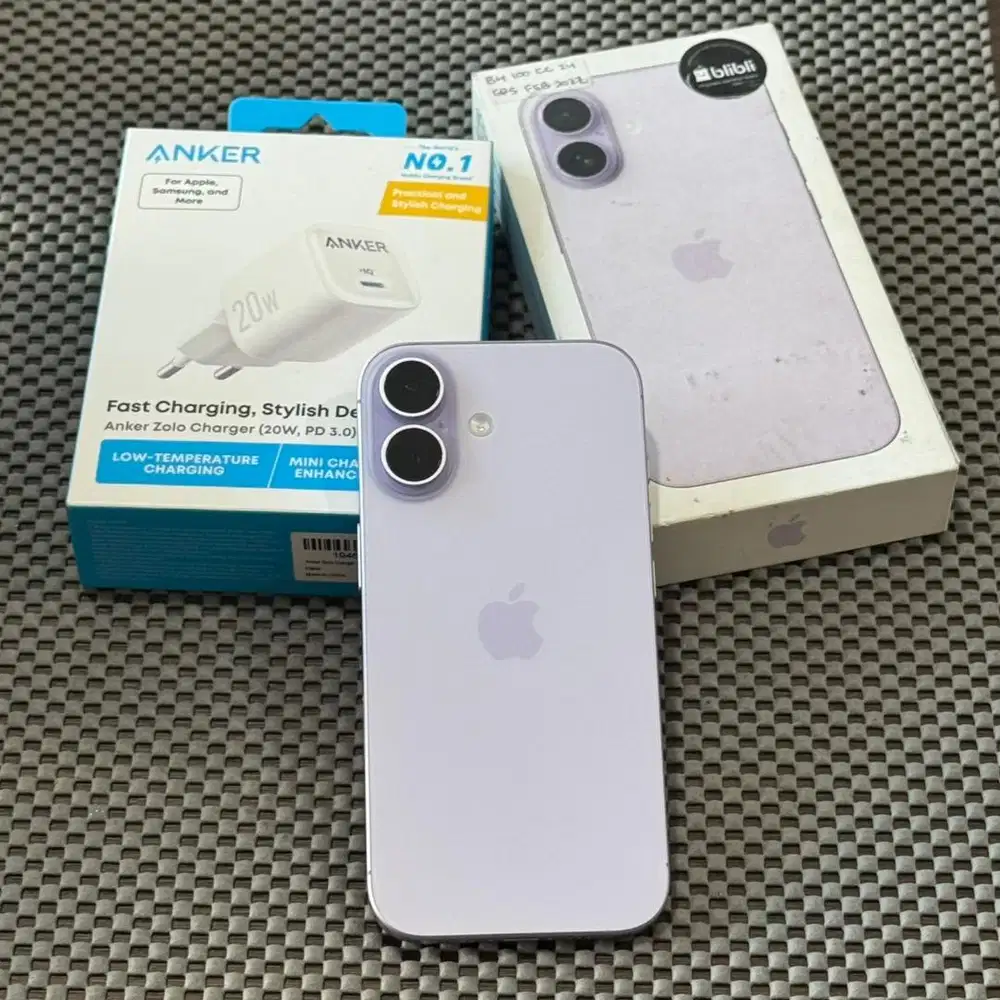 iPhone 17 256GB lavender Garansi Resmi iBox