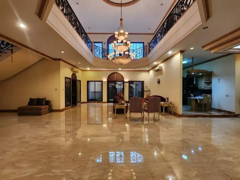 Rumah 2 Lantai Sunter Mewah Marmer Bagus Furnish Jalan 3 Mobil Komplek Favorite Disunter Luas Tanah 630 M2