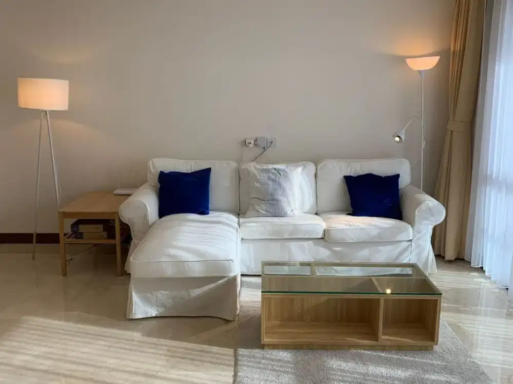 Y. DIJUAL APARTEMEN 3BR FURNISH HEGARMANAH RESIDENCE BANDUNG TOWER B JADE