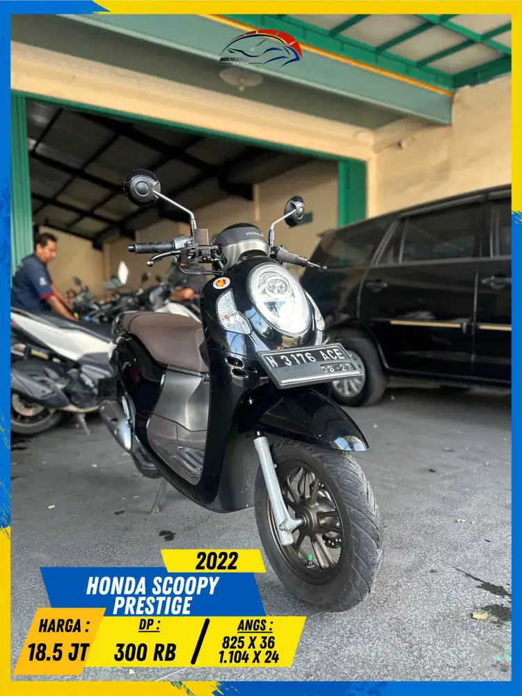 HONDA SCOOPY PRESTIGE 2022 GERCEP LURR HIKMAH MOTOR KEPUH MALANG