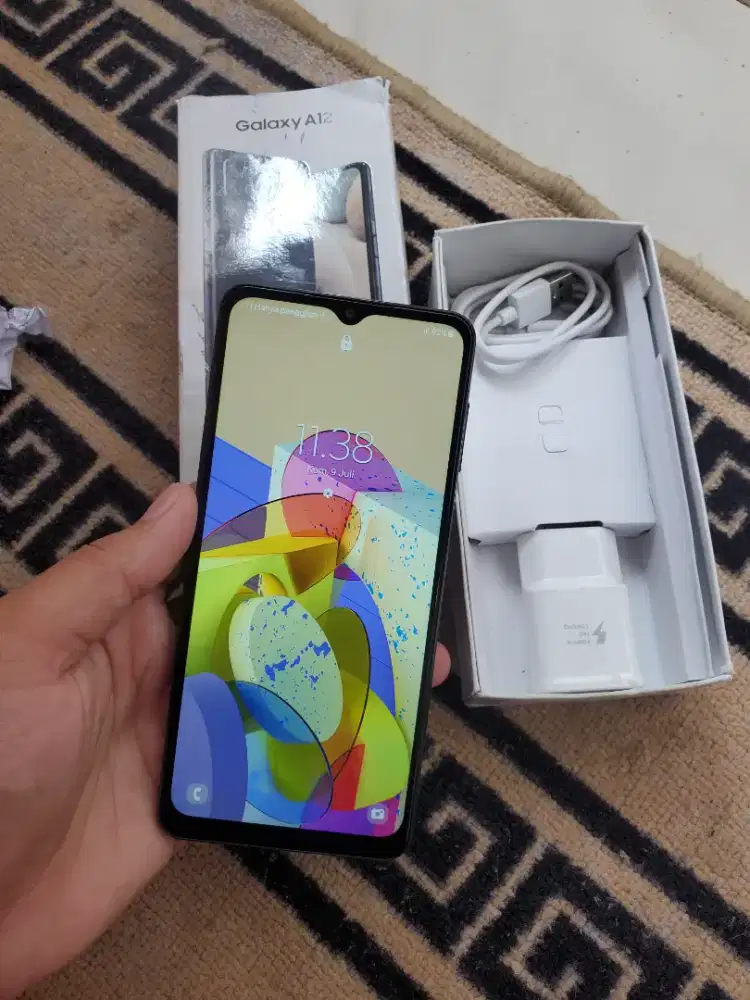 Samsung a12 fullset
