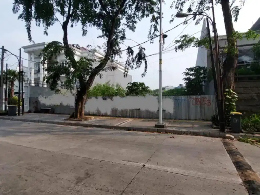 Tanah Danau Cincin Luas 20X54 M2 Hadap Utara Jalan Raya Dekat Tol Papanggo