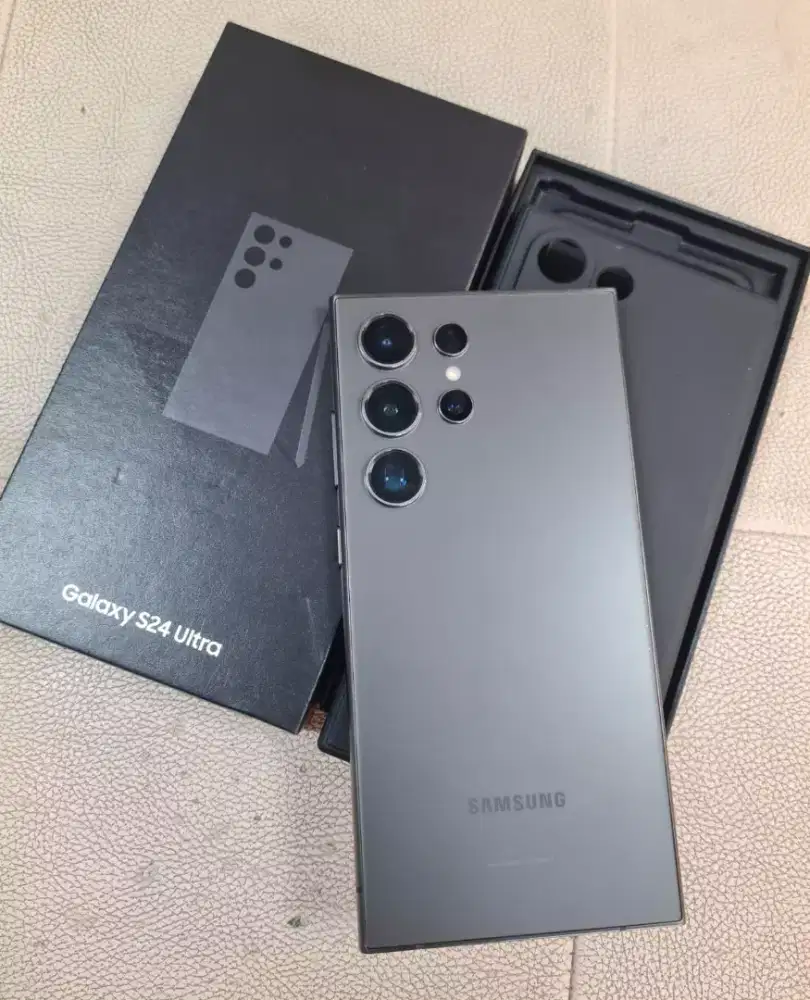 Samsung s24 ultra 256gb fullset resmi sein