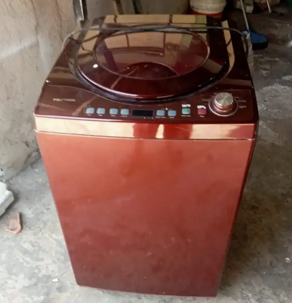 Mesin cuci 1tabung otomatis merek polytron 8kg