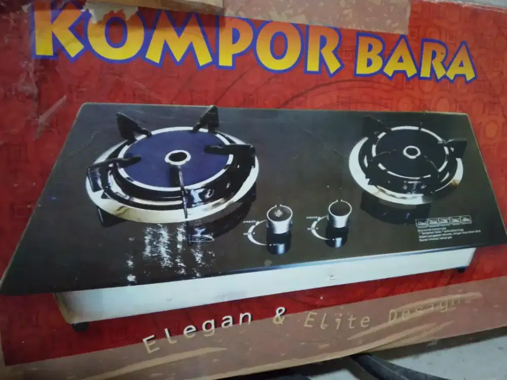 Kompor bara masih gres belompernah di pake