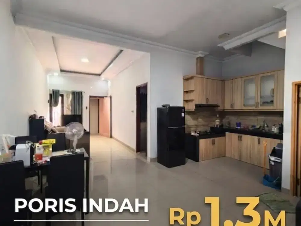 Wilson Rumah rapi siap huni uk 6x13 di poris indah