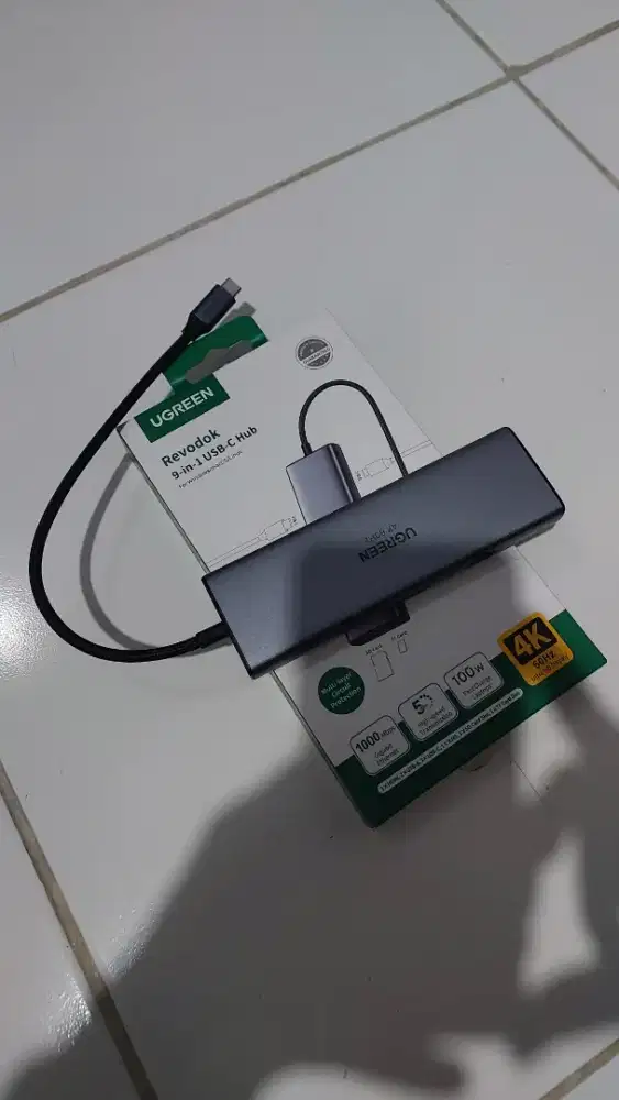 [DIJUAL NETT] [COD ONLY] REVODOK UGREEN 9 IN 1 USB C HUB