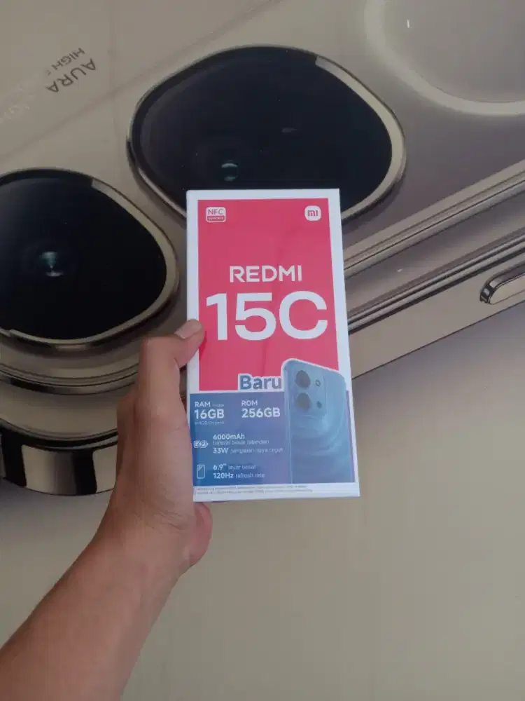 [ Fast respon WA ] Xiaomi Redmi 15C NFC 8+8/256 Garansi resmi 15bln