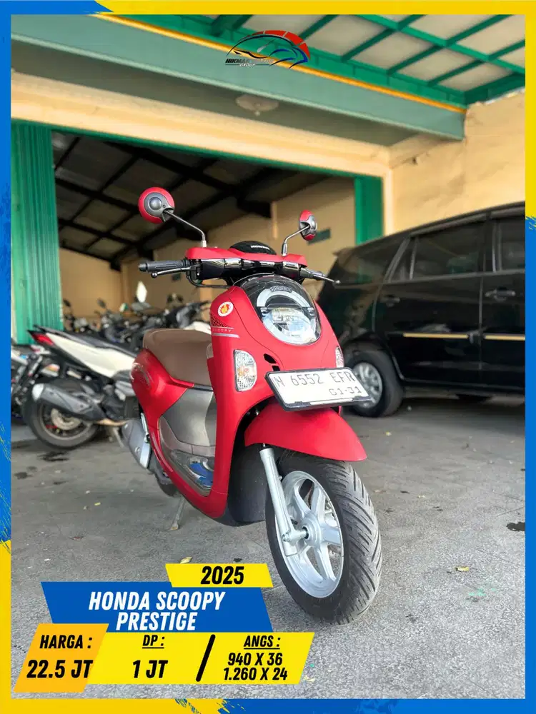 HONDA SCOOPY PRESTIGE 2025 MURAH BERKUALITAS HIKMAH MOTOR KEPUH MALANG