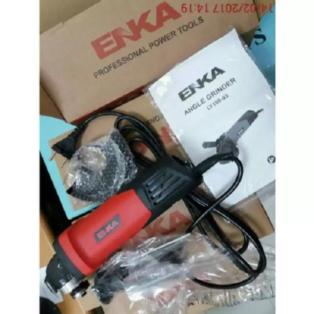 Mesin gerinda tangan merk enka