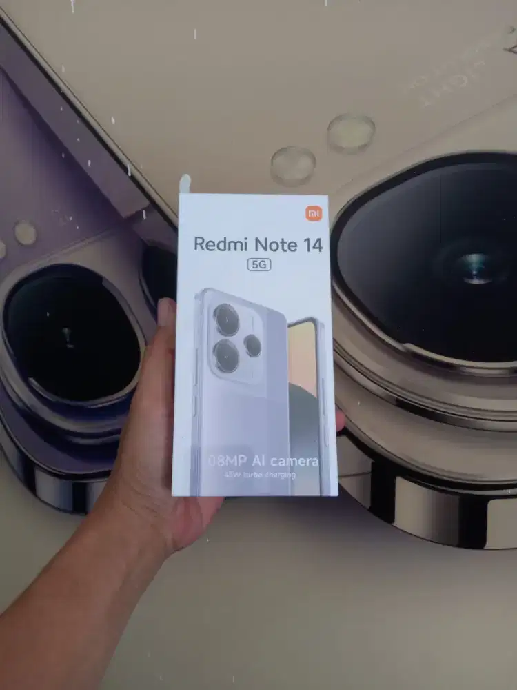 [ Fast respon WA ] Xiaomi Redmi Note 14 5G 8/256 Garansi resmi 15bln