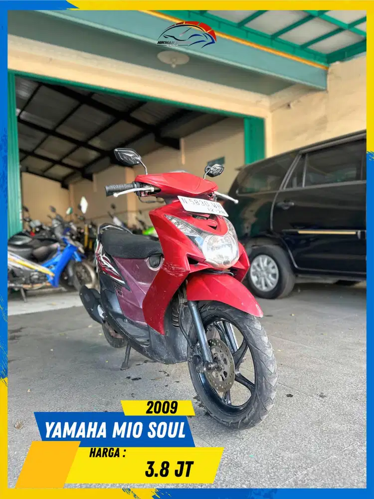 YAMAHA MIO SOUL 2009 NEGO SAMPE DEAL MASZEHH HIKMAH MOTOR KEPUH MALANG