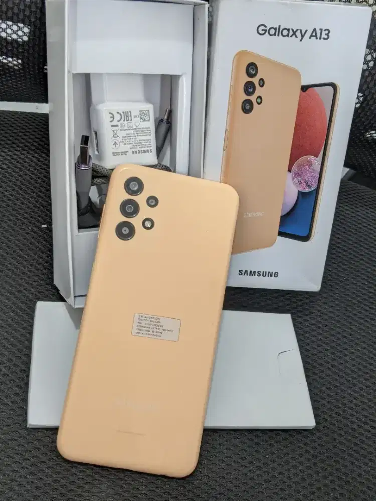 Samsung A13 Ram 4+4/128GB Lengkap kamera jernih batrei awet