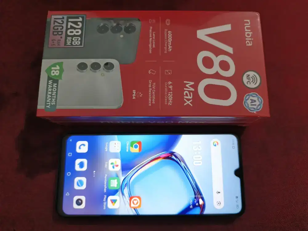 nubia V80 Max 6/128 Perfect Condition
