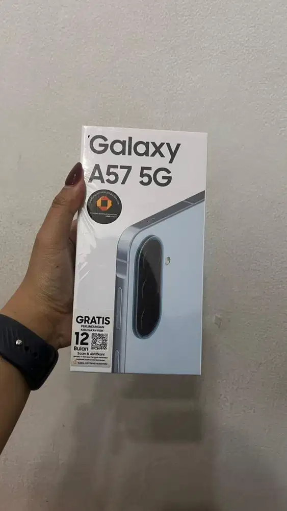 Samsung A57 5G 8/128 segelbox , garansi resmi , prosesor ngebut