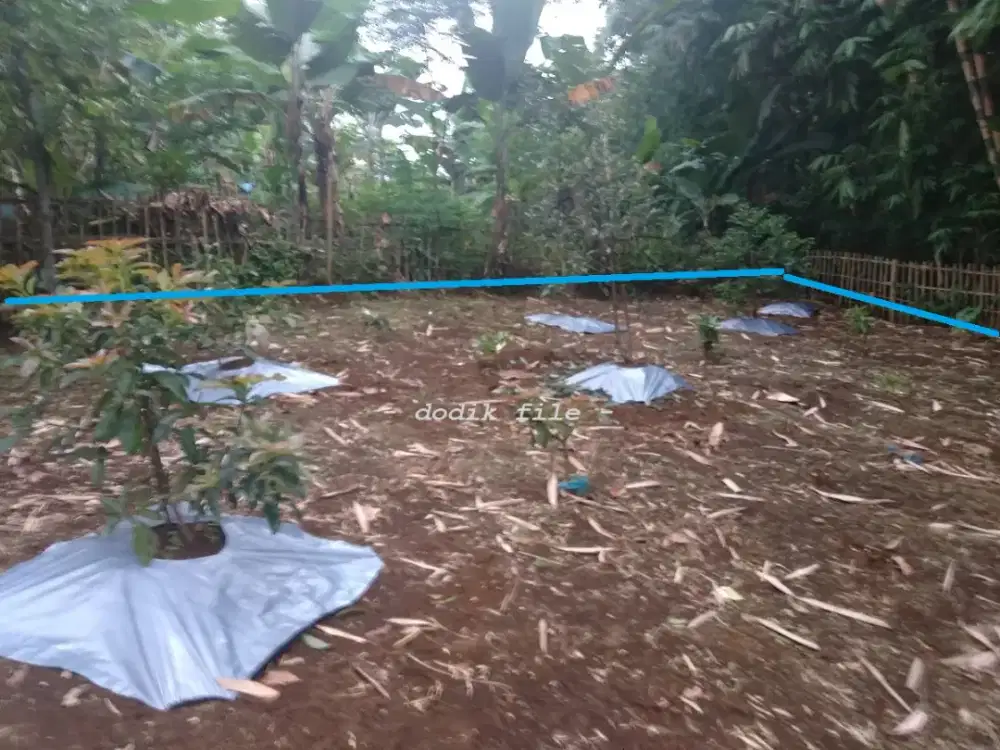 Tanah dijual murah BU +/-1000 m2