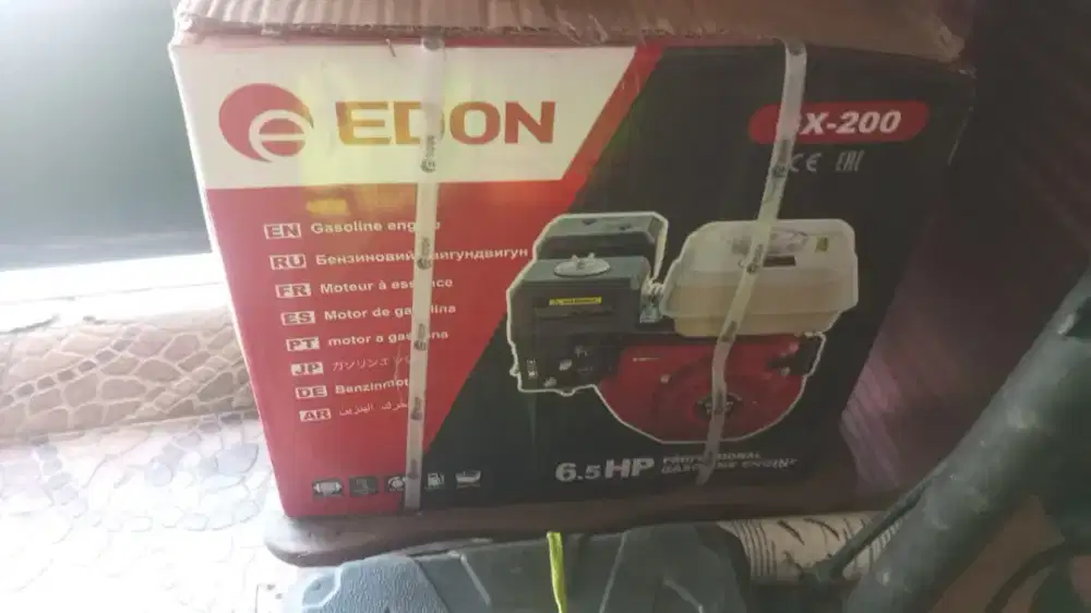Mesin penggerak bensin edon gx - 200