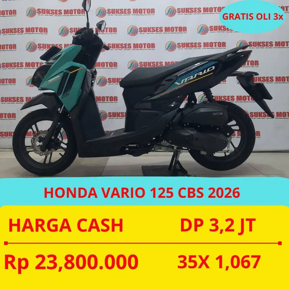HONDA VARIO 125 CBS 2026 DP MURAH 3,2 JUTA GUYS