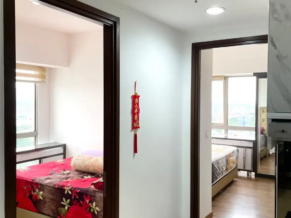 Sewa Apartemen 2 BR Full Furnished di Gading Serpong (Sebrang Mall SMS)