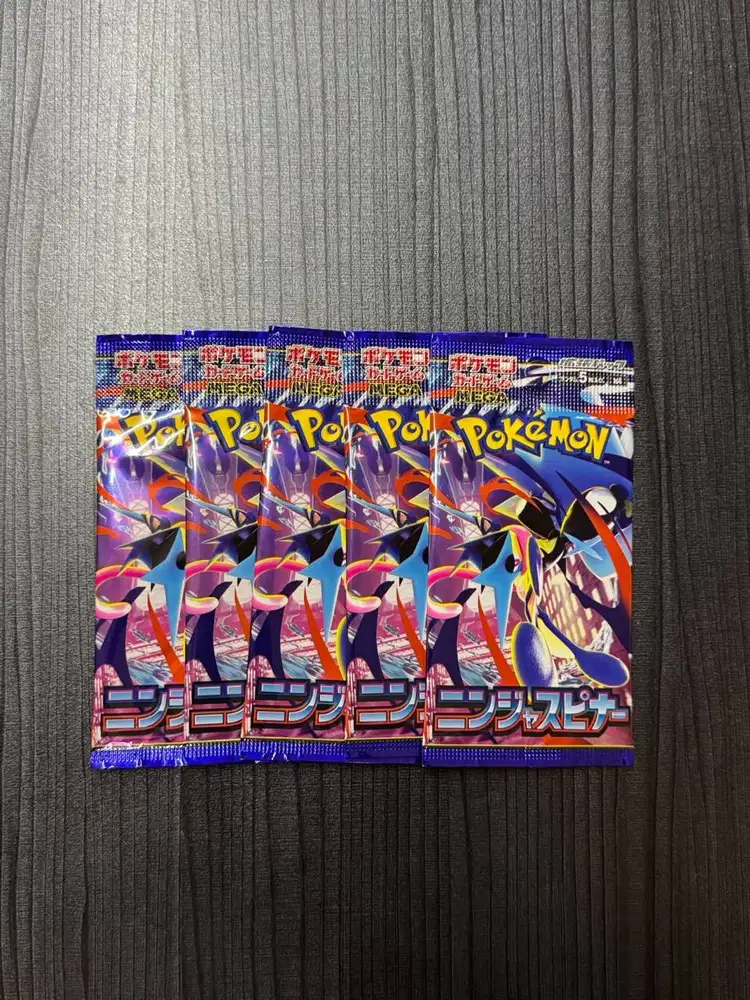 Pokemon BOOSTER PACK Ninja Spinner - ORIGINAL JAPAN