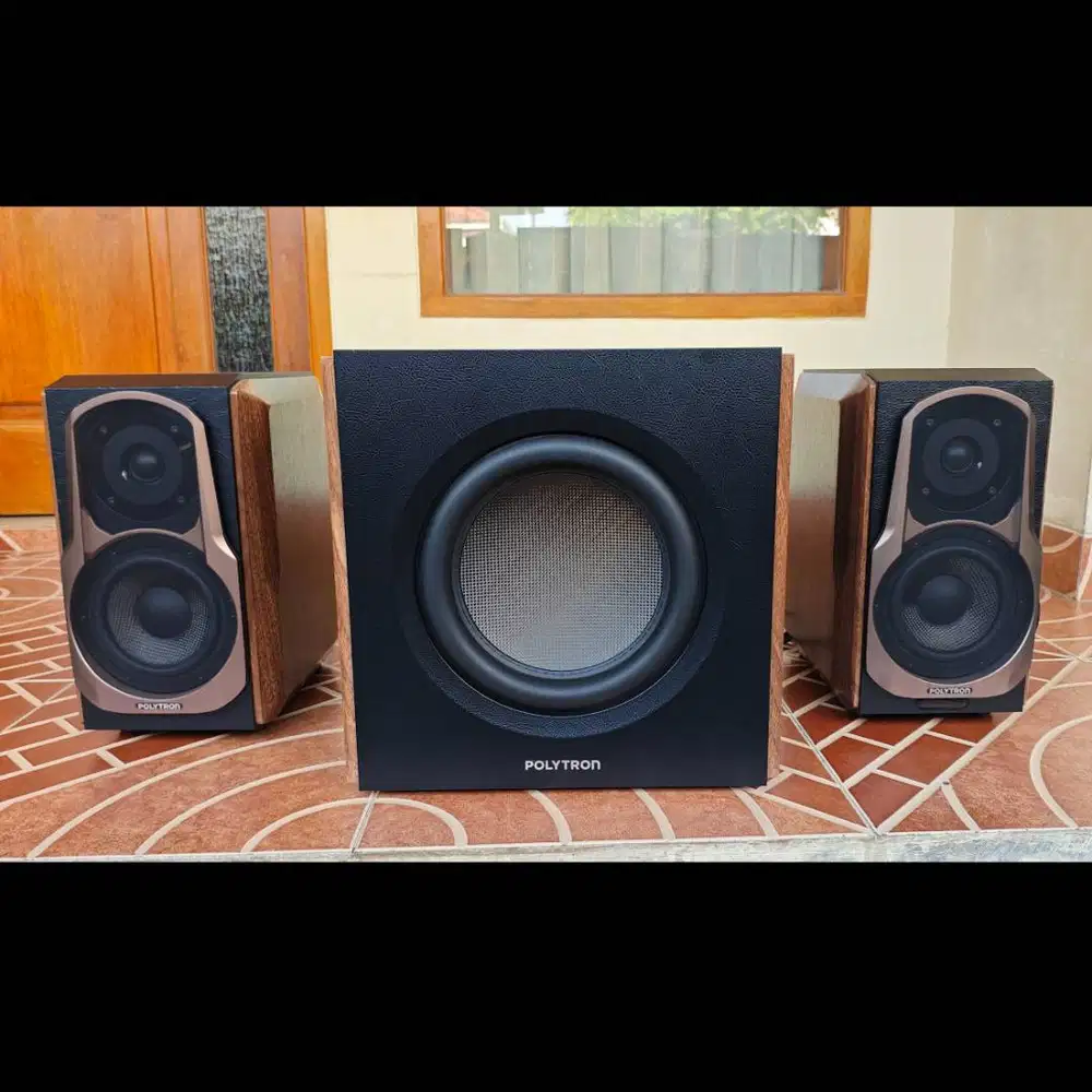 POLYTRON HiFi Speaker AUDIVO Mozart PHS 6M2 DAN Subwoofer PSW 10A1