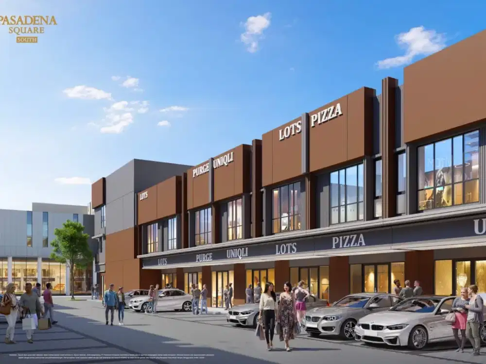 DIJUAL RUKO PASADENA SQUARE NORTH TERMURAH DEKAT BOULEVARD UTAMA GADING SERPONG