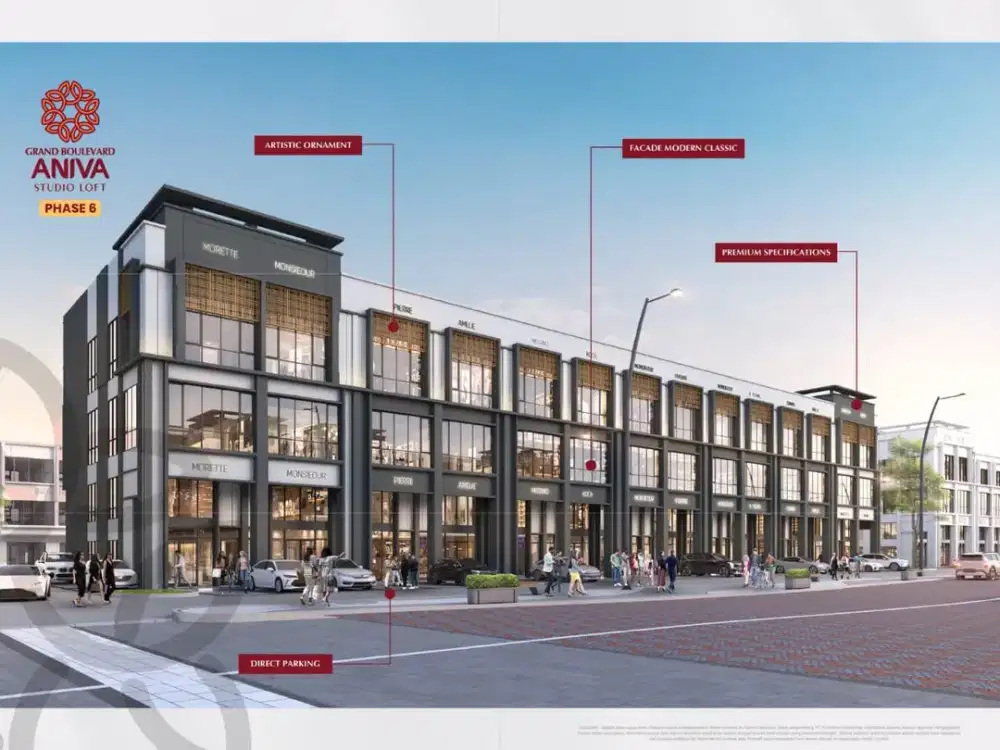 Dijual Grand Boulevard Aniva Studio Loft Gading Serpong