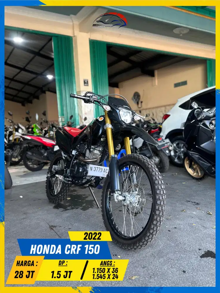 HONDA CRF 150 2022 BEKAS RASA BARU BOSSKU HIKMAH MOTOR KEPUH MALANG