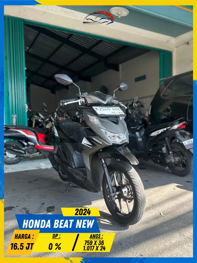 HONDA BEAT NEW 2024 MESIN AMAN BOSSKU HIKMAH MOTOR KEPUH MALANG