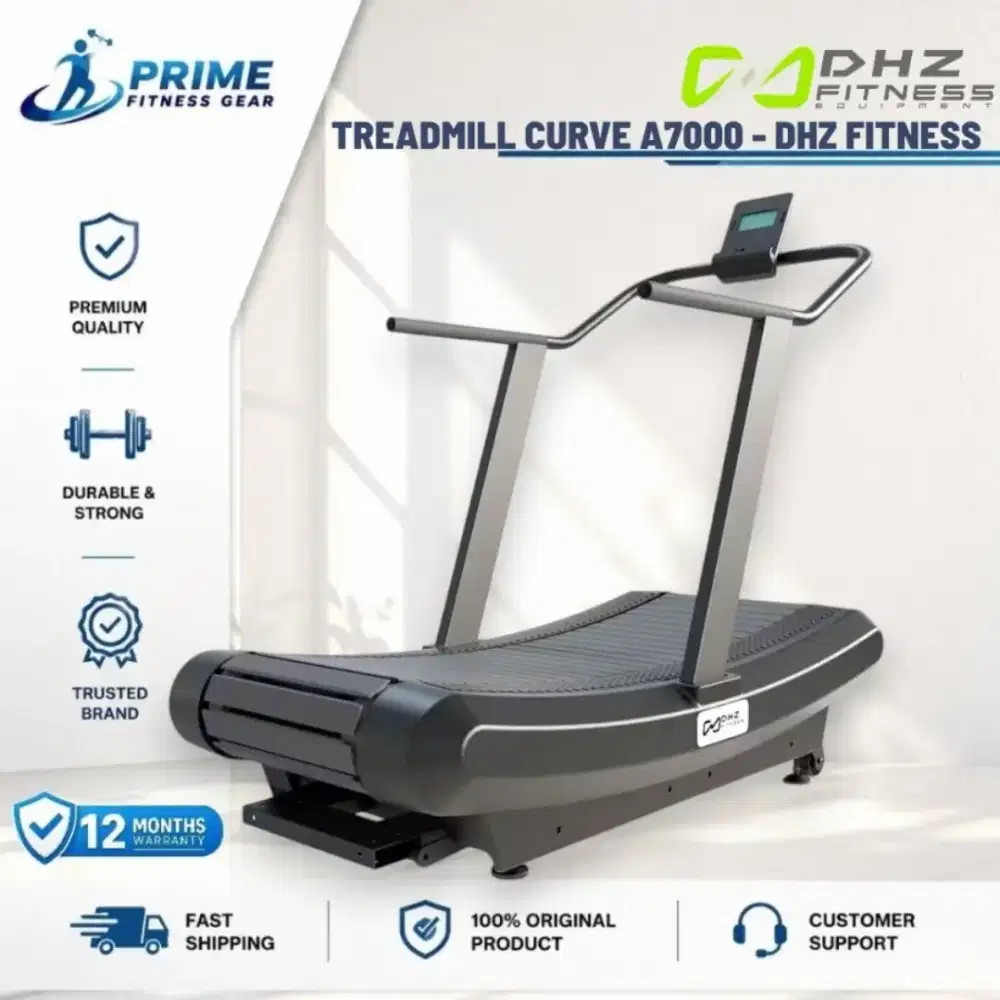 Treadmill curve A7000 - Dhz fitness