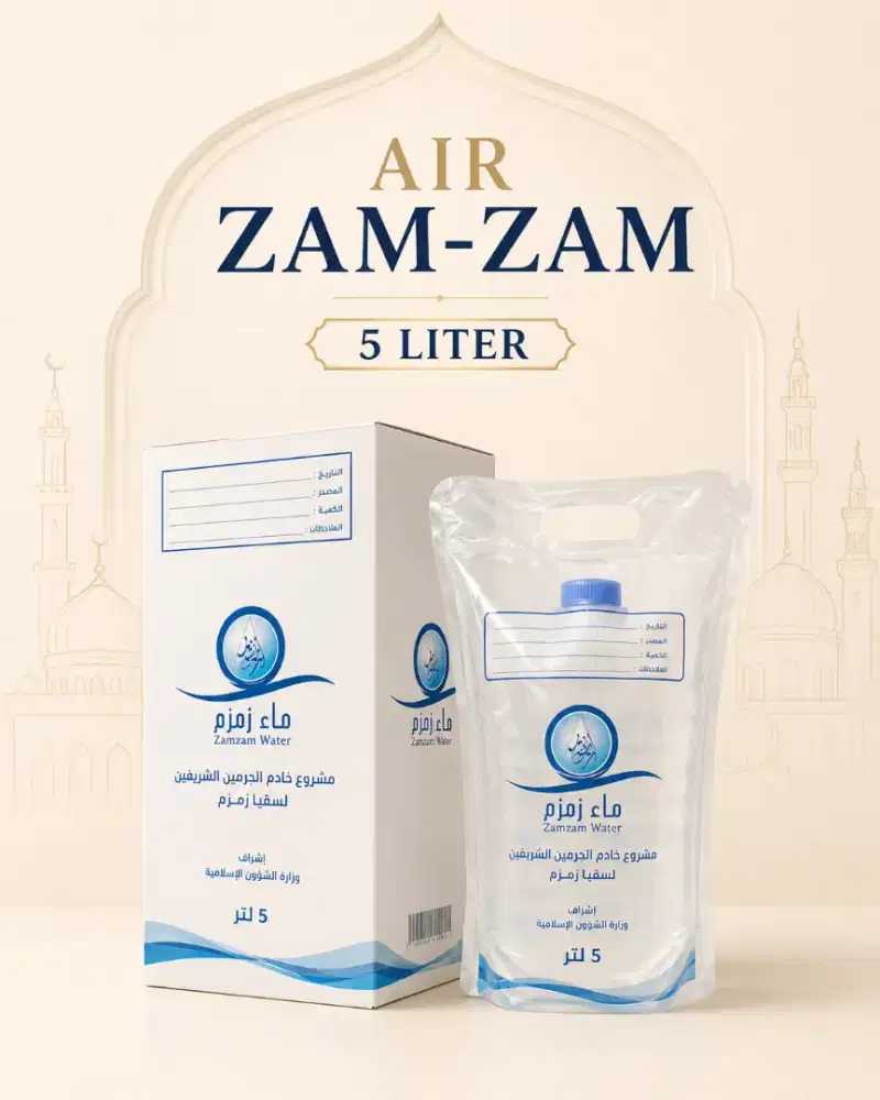 Air ZamZam Asli Mekah
