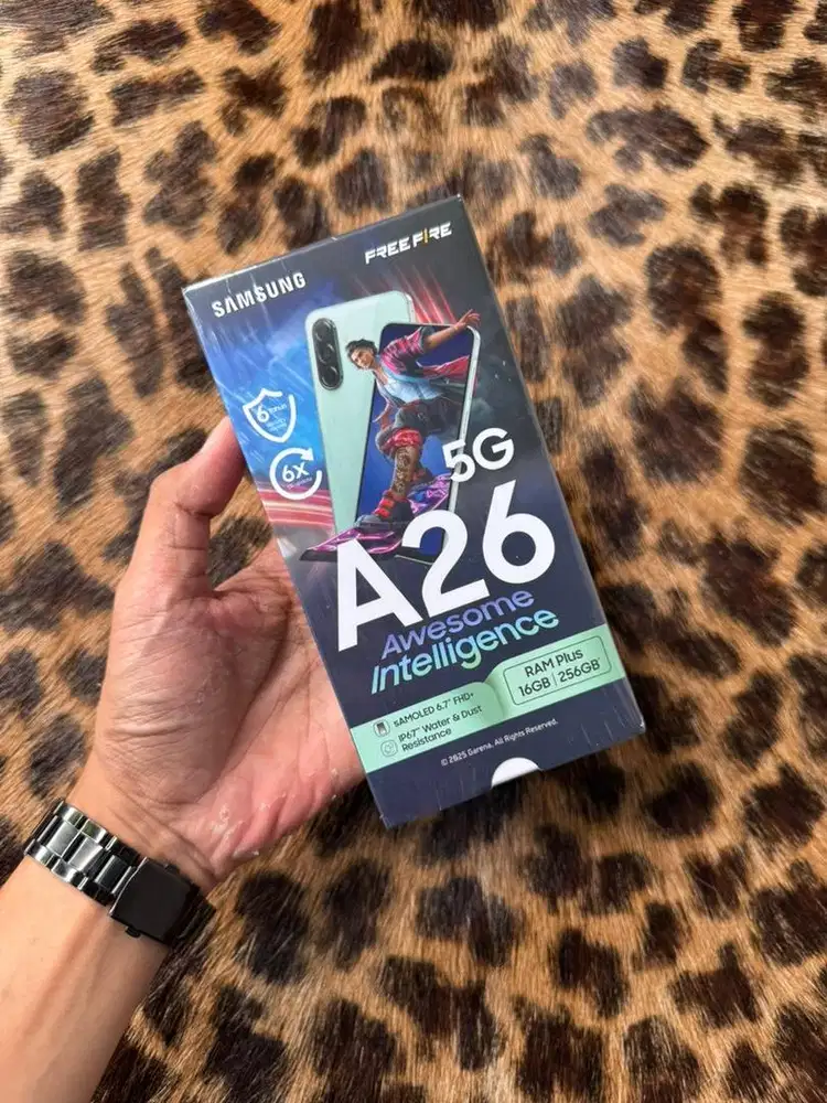 New Galaxy A26 5G 8/256GB Resmi (Black)
